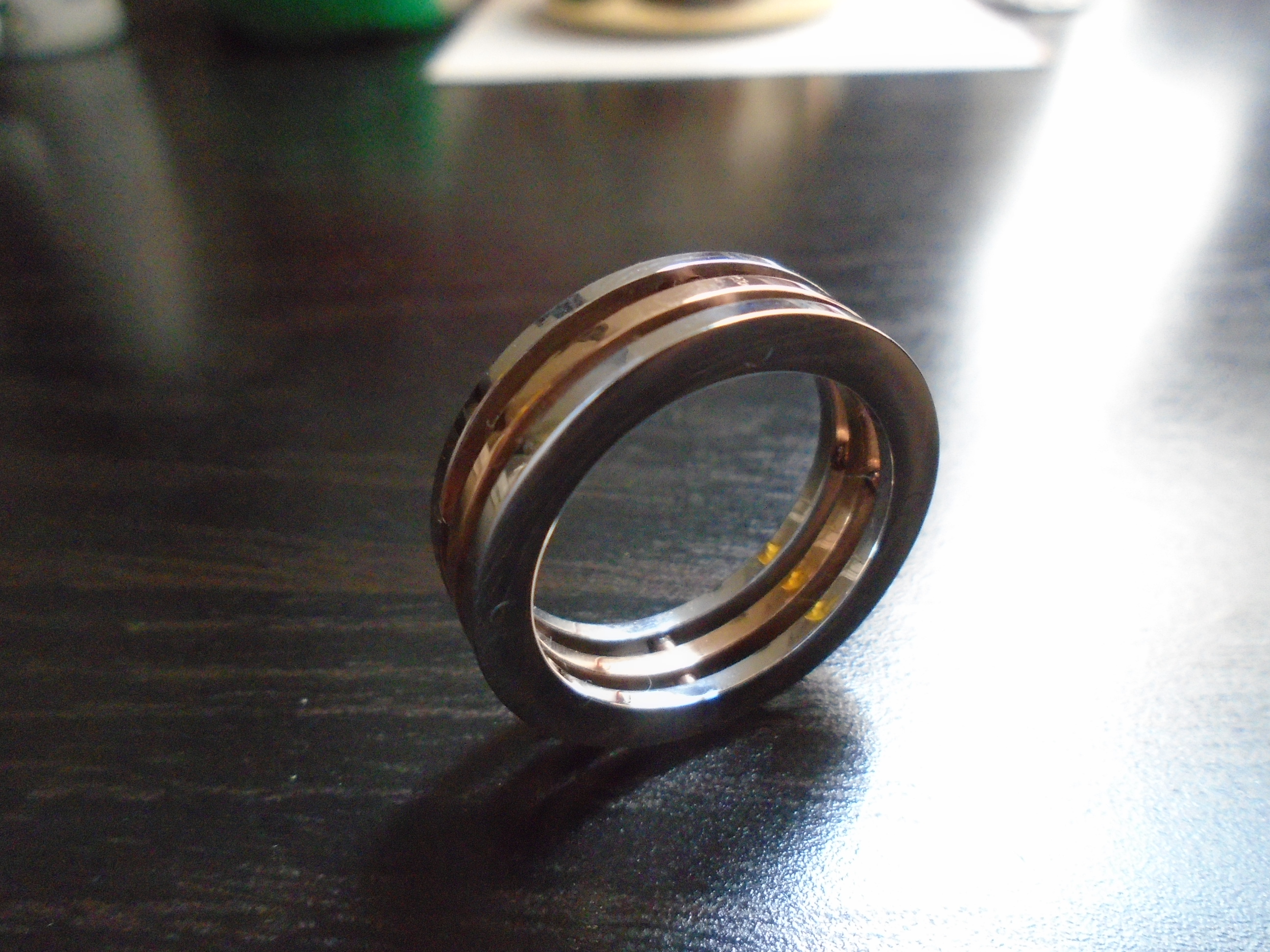 men's stainless steel ring