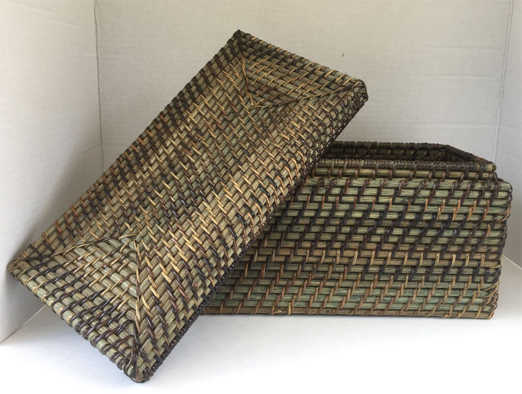 seagrass woven basket